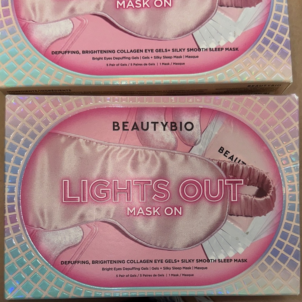 BEAUTYBIO Pink Sleep Mask